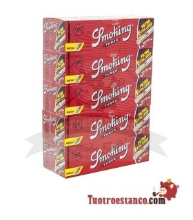 Tubos Smoking 200 de Filtro Largo, 5 Cajitas de 200 Tubos
