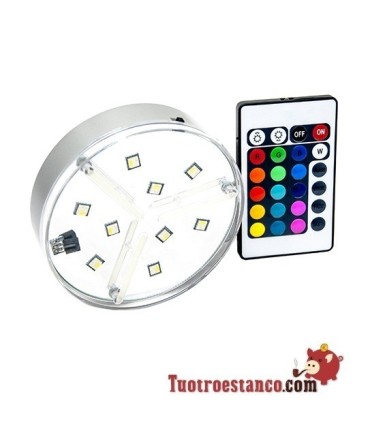 Luces Led de tamaño mediano para Shishas.