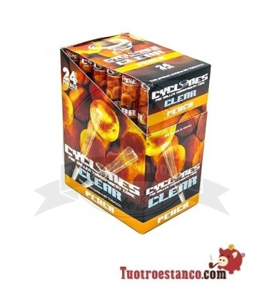 Papel Cono Cyclone sabor Melocotón 24 conos