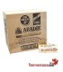 Tubos Abadie Largos, 50 cajitas de 200 tubos