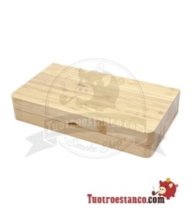 Caja de Bambú RAW con Imanes.