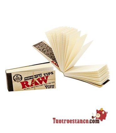 Filtros de cartón - Raw Orgánicos anchos.