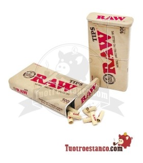 Filtri Raw Prerolled 100u + Scatola di metallo