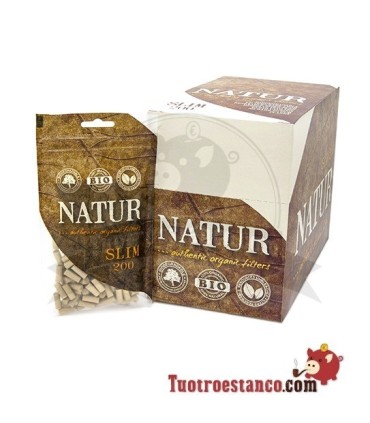 Filtros orgánicos Nature 200 filtros(1x20)