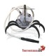 Cachimba Oduman Spider Cristal con Led 1 Manguera.