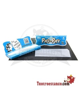 Papel Pay-Pay Azul Nº 8 de 70 mm, librito de 64 hojas.