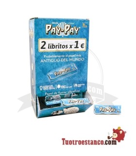 Expositor Pay-Pay Azul Nº 8 de 70 mm - 100 libritos.