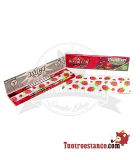 Papel Juicy Jay King Size 110mm sabor Fresa