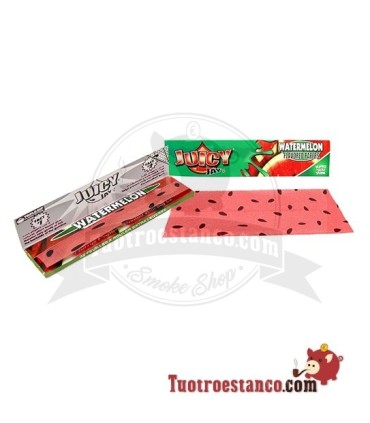 Papier Juicy Jay 1 lit King Size 110mm la saveur de la Pastèque