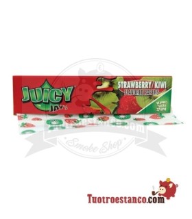 Papier-Juicy Jay King Size 110mm saveur de Fraise et de Kiwi