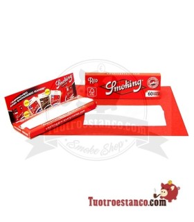 Papier de Fumer Rouge Nº8 de 70 mm