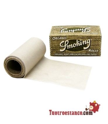Papier de Fumer Organique Rouleau de 4 m