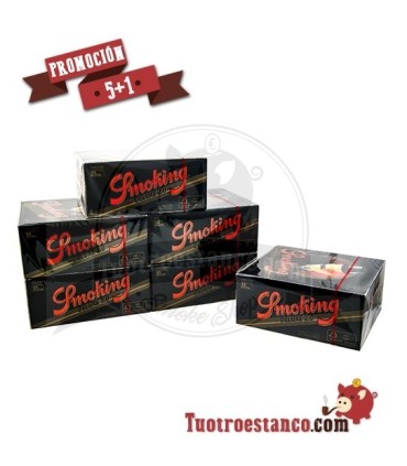 PROMOTION 5 + 1 Papier de Fumer Deluxe King Size 5 cartons + 1 Gratuit - 300 livrets