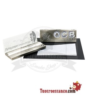 Papel OCB X-Pert 1 1/4, características: mide 77 x 44 mm.