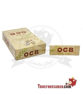 Papier OCB Bio 1 1/4 78 mm - 25 livrets