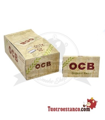 Papier OCB Bio Nº4 Double Fenêtre 70 mm - 25 livrets