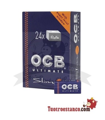 Papel OCB Ultimate Rollo de 4 m - 24 libritos