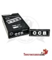 Papier 1 1/4 78mm Noir OCB Premium - 25 carnets
