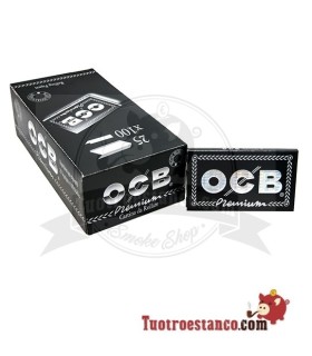 Papel OCB Premium Doble Ventana Nº4 de 70 mm - 25 libritos
