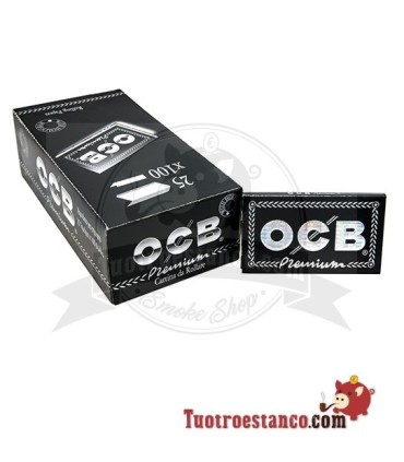 Papel OCB Premium Doble Ventana Nº4 de 70 mm - 25 libritos