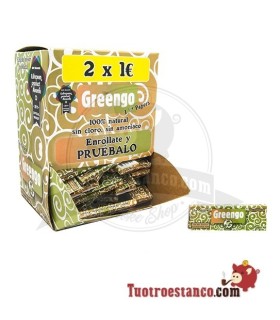 Expositor Greengo 1 1/4  de 78 mm - 100 libritos
