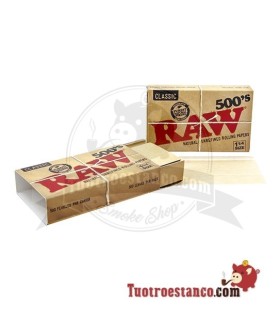 Papel RAW 500 de 78 mm