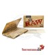 Papel Raw doble ventana, mide 110 x 45 mm