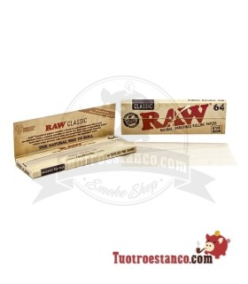 Papel RAW 1 1/4 (64 hojas)