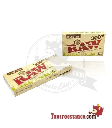 Papel RAW Orgánico 300 de 78 mm