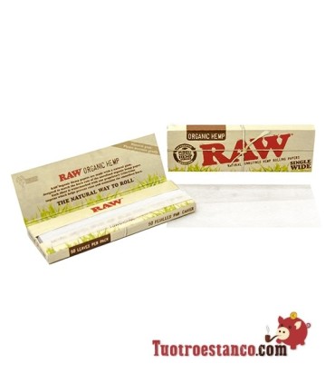 Papel RAW Orgánico de 70 mm