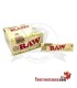 Papel RAW Orgánico King Size de 110 mm, 50 libritos