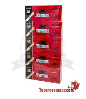 Tubes Monstre de Filtre Longue de 5 boîtes de 200 tubes