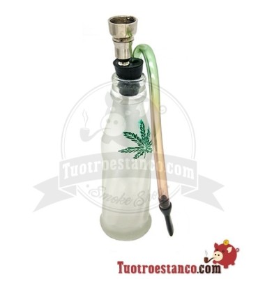Pipa Botella Vidrio Maria
