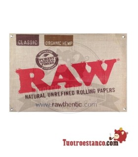 Cartel de Tela de Cáñamo RAW