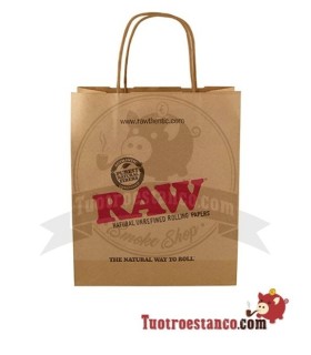 Sac de papier de Raw 26 cm x 23 cm