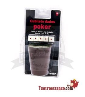 Cubilete + Dados Poker