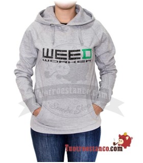 WeedWorker Sweatshirt Mädchen Größe S