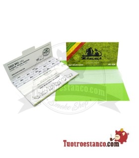 110mm King Size Verde Ziggi Papel + Dicas