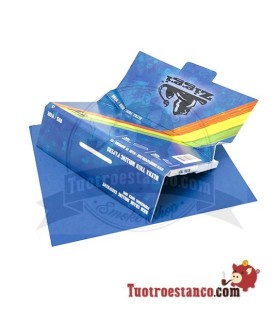 Papier Ziggi King Size Bleu Foncé 110 mm + Conseils