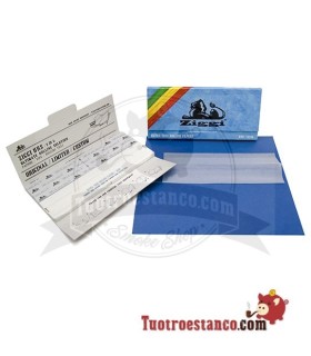 Ziggi Papel King Size Azul 110 mm + Dicas