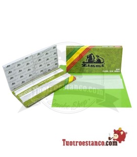 Ziggi Ultra Slim KS Double Window Pack groen + Tips