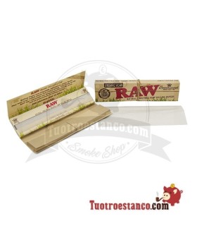 Papel Raw Orgánico King Size Slim 110 mm + Tips