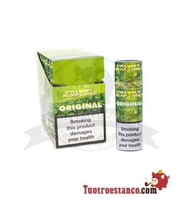 Papier cône de chanvre cyclone 2u Original - 12 blisters