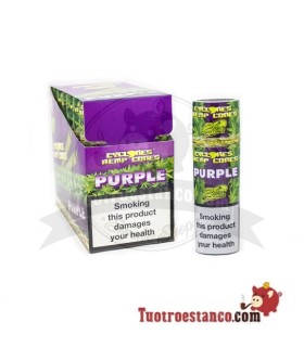 Hemp Cone cyclone Paper 2u Purple - 12 blisters
