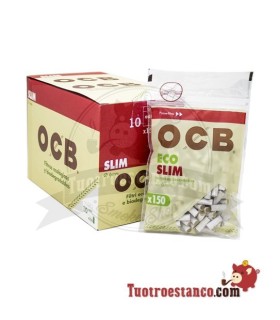 Filtri OCB organici 6mm - 10 Sacchetti da 150 Filtri