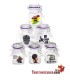 Airtight glass jar juicy Small 80 ml