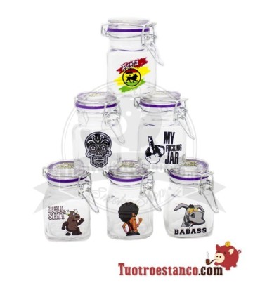 Tarro de cristal hermetico Juicy Small 80 ml