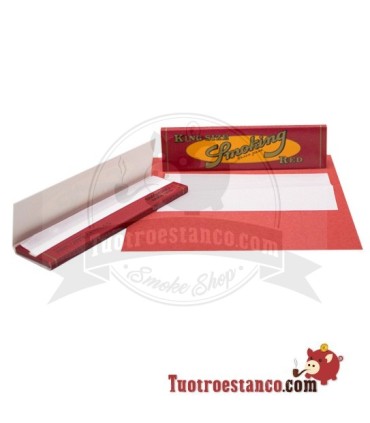 Rokend King Size Rood Papier