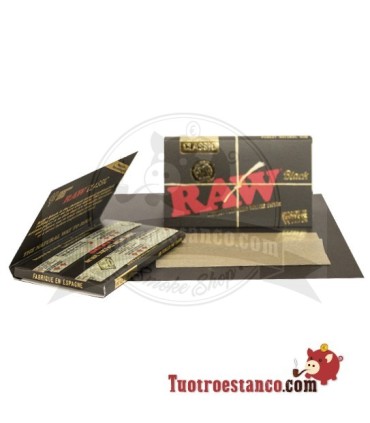 Raw Black Edition 70mm Papel Janela Dupla