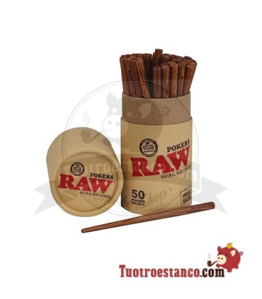 Poker RAW houtpers